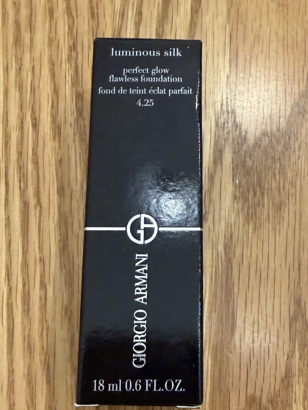 Giorgio Armani Luminous Silk Foundation Shade 4.25 Mini Size 18ml 0.6oz BNIB